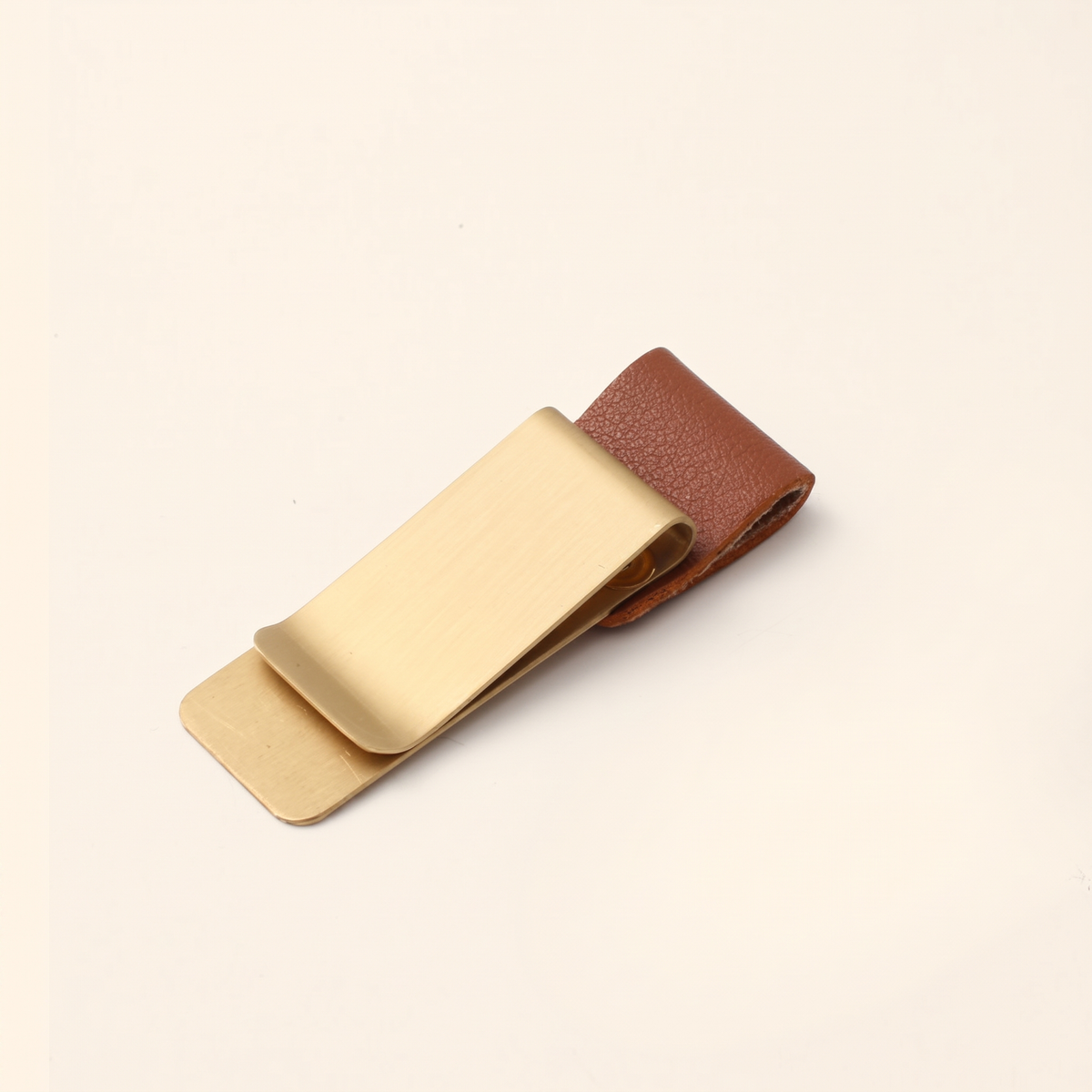The Pen Clip - Brown / Gold