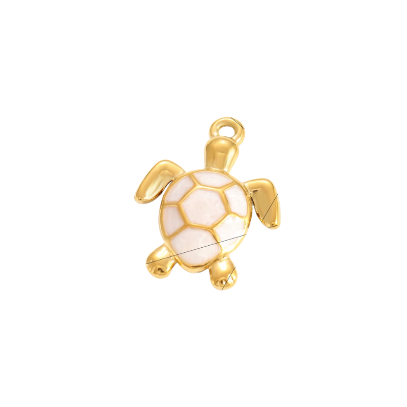 Turtle Charm - 18k Gold Plated