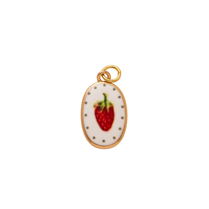 Handmade Strawberry Charm